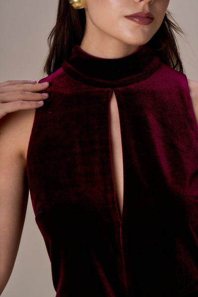 Nosecrets Abito goccia in velluto Vestiti - Boutique Luisa Trendy