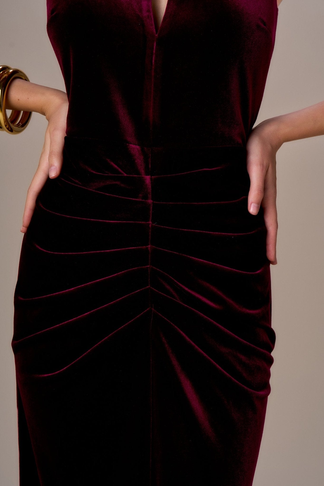 Nosecrets Abito goccia in velluto Vestiti - Boutique Luisa Trendy