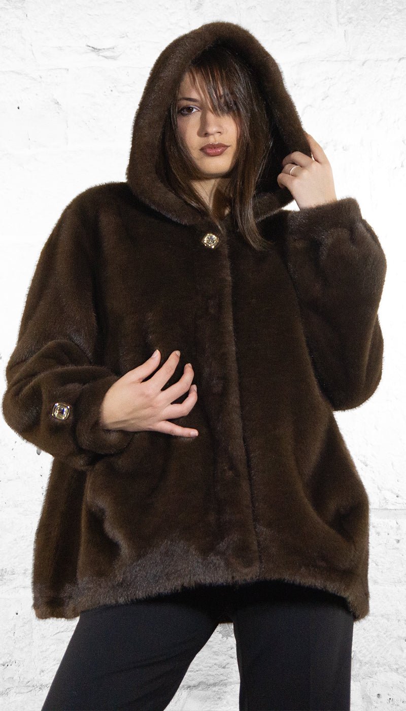 Nosecrets Giaccone simil pelliccia diamond chic Capispalla Donna - Boutique Luisa Trendy