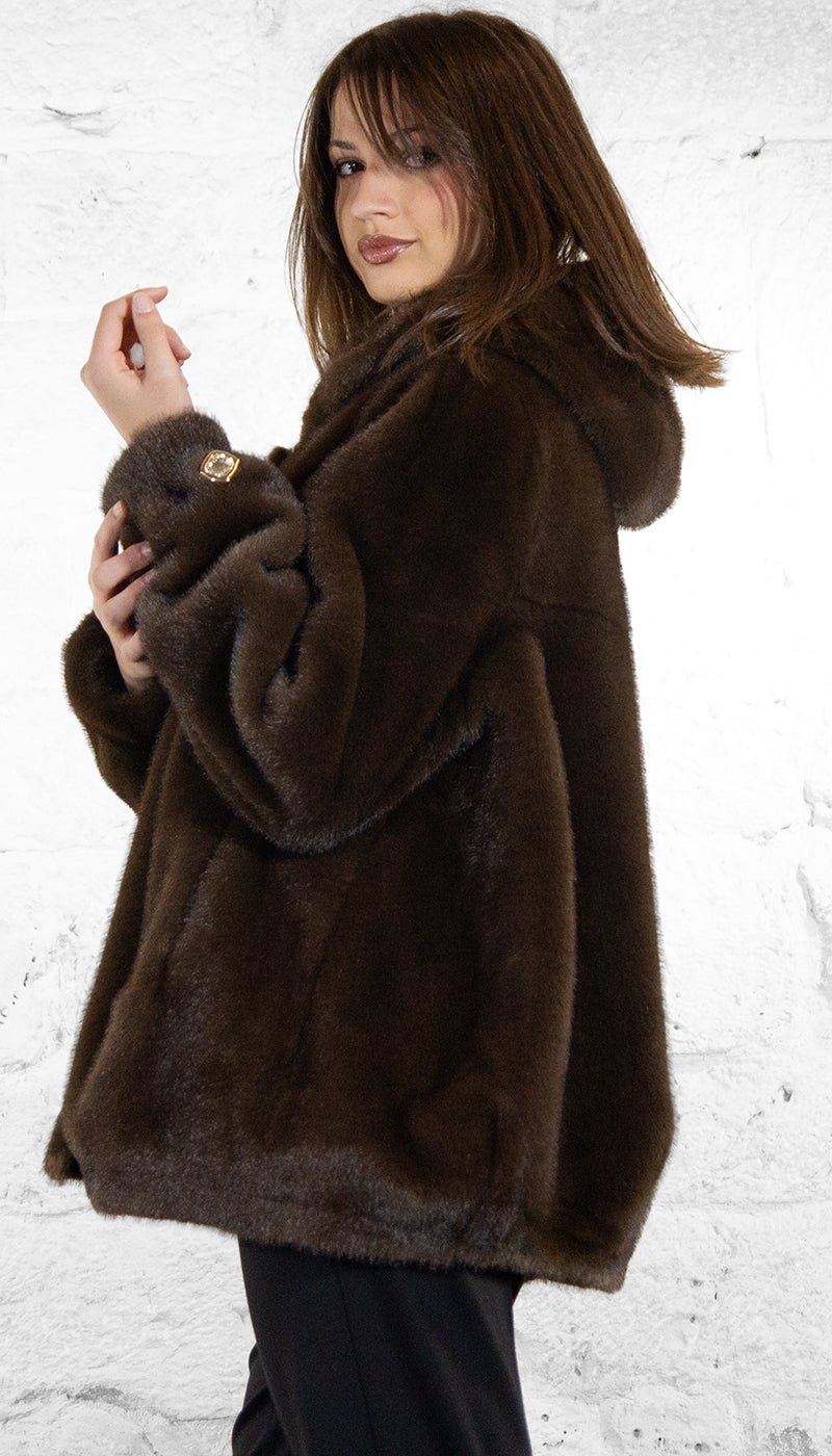 Nosecrets Giaccone simil pelliccia diamond chic Capispalla Donna - Boutique Luisa Trendy