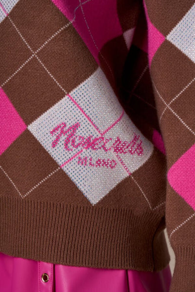 Nosecrets Maglione rombi e diamanti Maglie e cardigan Donna - Boutique Luisa Trendy