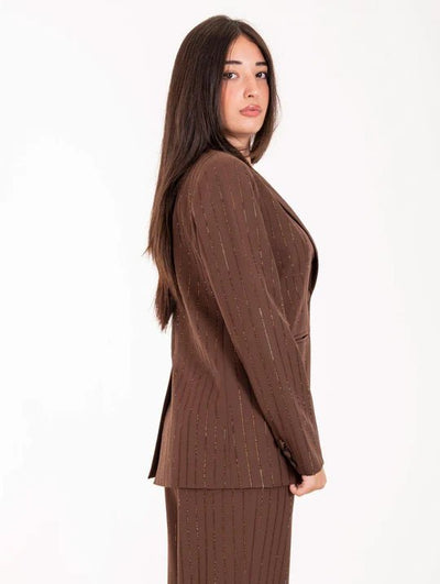 Nosecrets Tailleur gessato diamanti Tailleur - Boutique Luisa Trendy