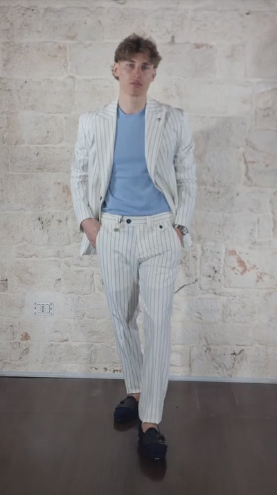 Havana & Co Abito gessato in jersey