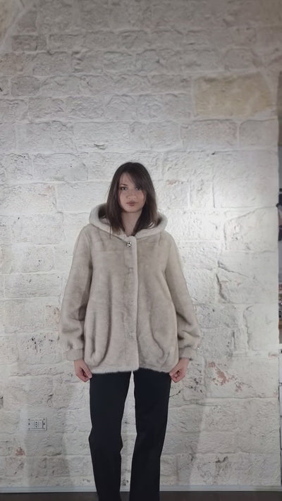 Nosecrets Giaccone simil pelliccia diamond chic