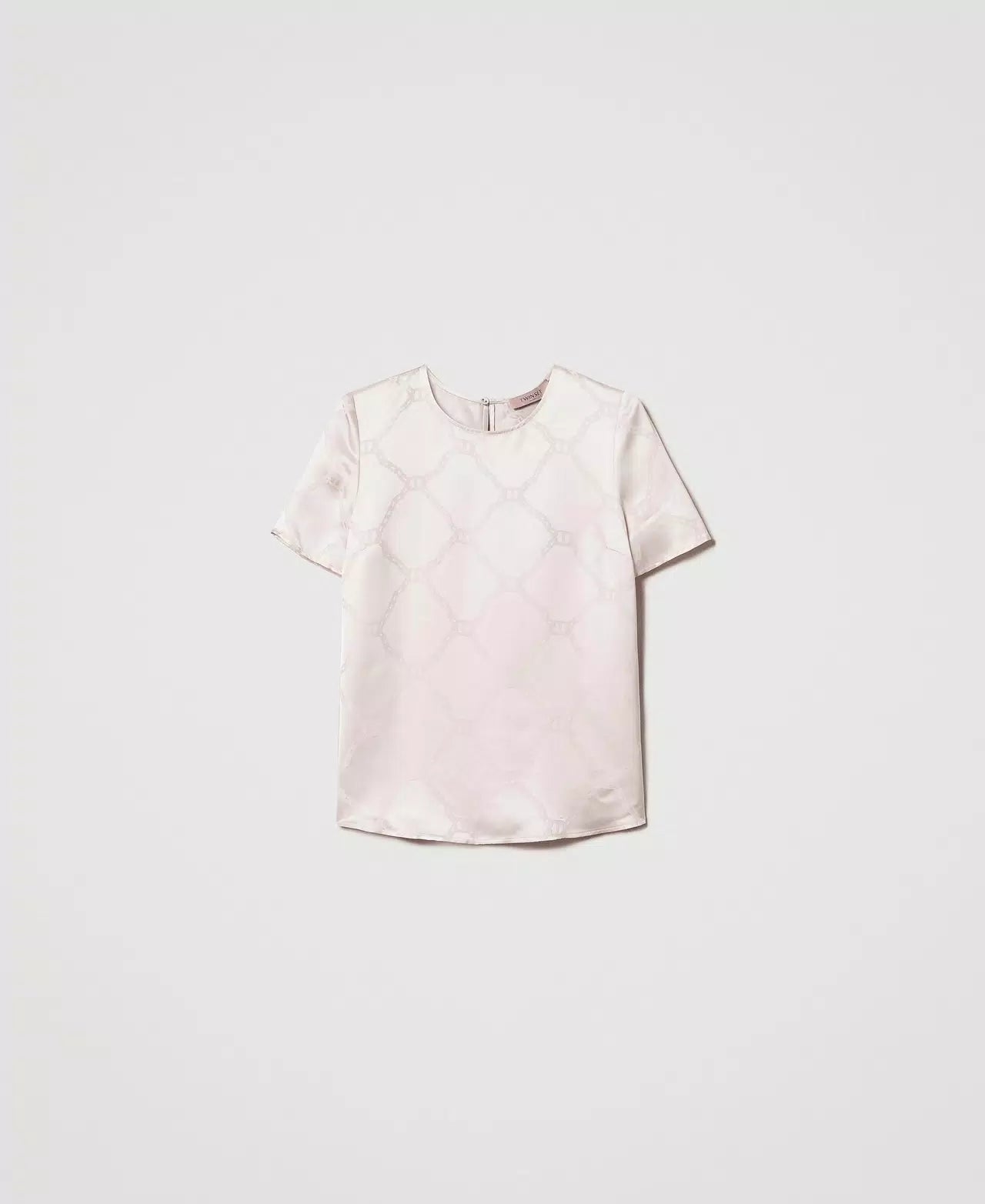 Twinset Blusa con Oval T jacquard