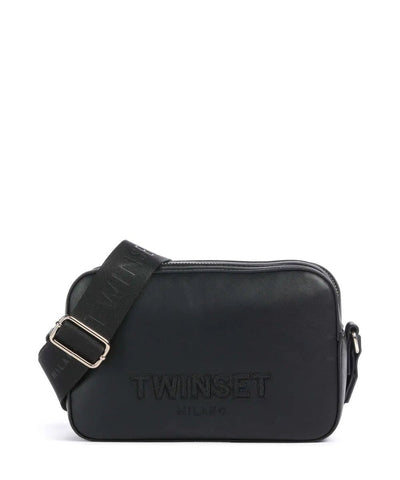 Twinset Borsa in ecopelle con scritta logo e tracolla Borse e portafogli - Boutique Luisa Trendy