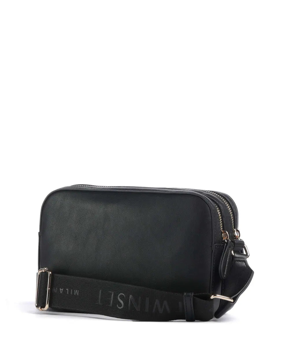 Twinset Borsa in ecopelle con scritta logo e tracolla Borse e portafogli - Boutique Luisa Trendy