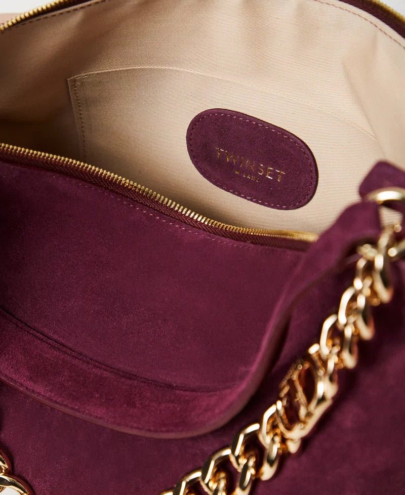 Twinset Borsa 'Liliane' media in suede Borse e portafogli - Boutique Luisa Trendy
