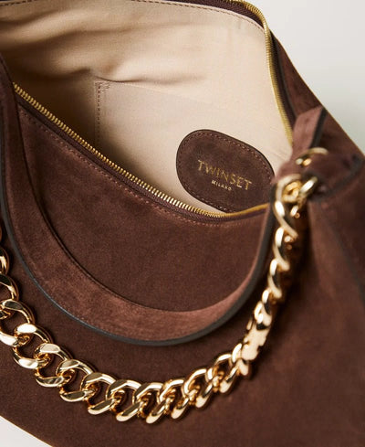 Twinset Borsa 'Liliane' media in suede Borse e portafogli - Boutique Luisa Trendy