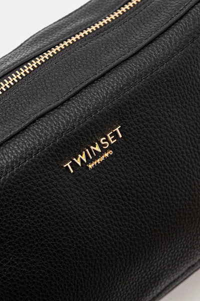 Twinset Camera Bag in ecopelle martellata Borse e portafogli - Boutique Luisa Trendy