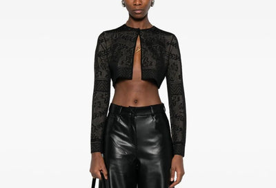 Twinset Coprispalle in maglia traforata 252TP3384 Maglie e cardigan Donna - Boutique Luisa Trendy