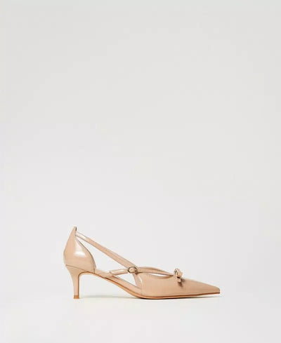 Twinset Décolleté in vernice con fiocco Scarpe - Boutique Luisa Trendy