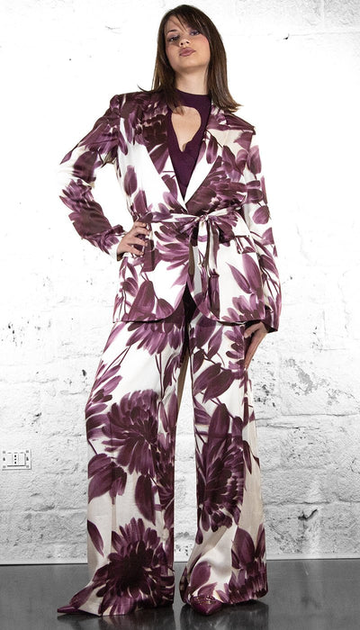 Twinset Giacca blazer con stampa a fiori Capispalla Donna - Boutique Luisa Trendy