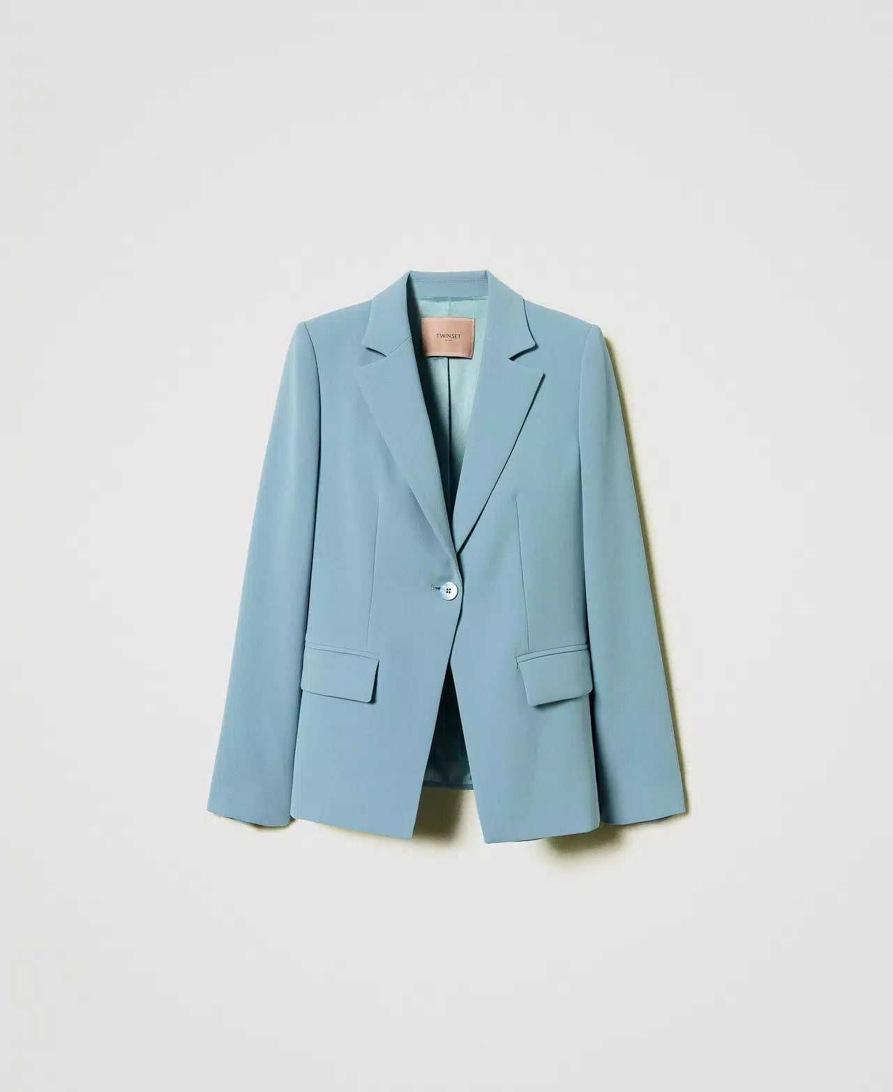 Twinset Giacca blazer in crêpe fluido