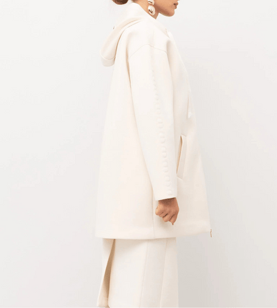 Twinset Giubbino con cappuccio in scuba Capispalla Donna - Boutique Luisa Trendy