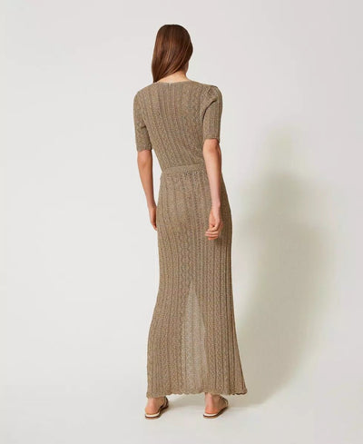 Twinset Gonna lunga in maglia con lurex Gonna - Boutique Luisa Trendy