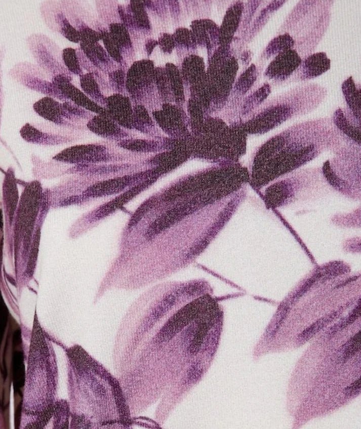 Twinset Maglia in viscosa con stampa a fiori dalia Maglie e cardigan Donna - Boutique Luisa Trendy