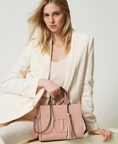 Twinset Milano Borsa a tracolla con Oval T e nappa Borse e portafogli - Boutique Luisa Trendy