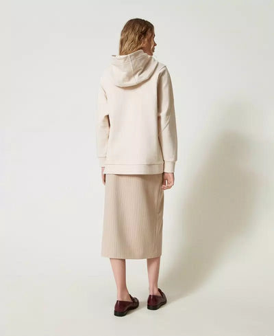 Twinset Milano Gonna longuette gessata lurex Gonna - Boutique Luisa Trendy