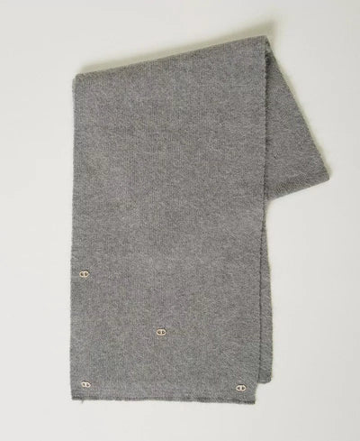 Twinset Milano Sciarpa in maglia con Oval T Sciarpe e foulard - Boutique Luisa Trendy