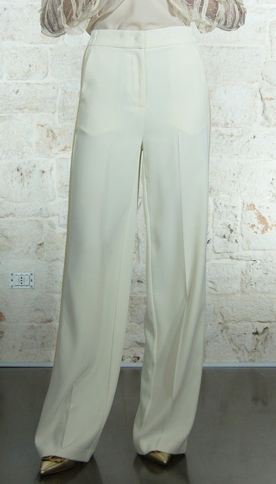 Twinset Milano Pantalone palazzo con banda. 241TP2241