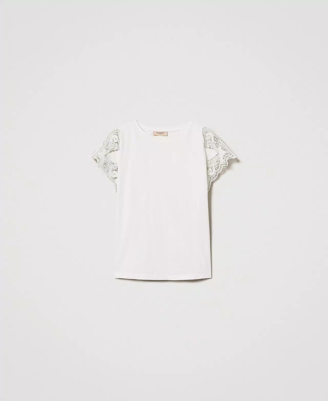 Twinset T-shirt regular con pizzo T-Shirt e top - Boutique Luisa Trendy