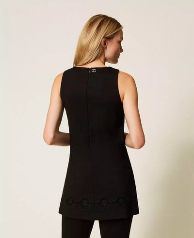 Twinset Tunica con ricamo a fiori T-Shirt e top - Boutique Luisa Trendy