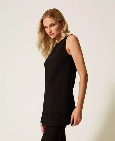 Twinset Tunica con ricamo a fiori T-Shirt e top - Boutique Luisa Trendy