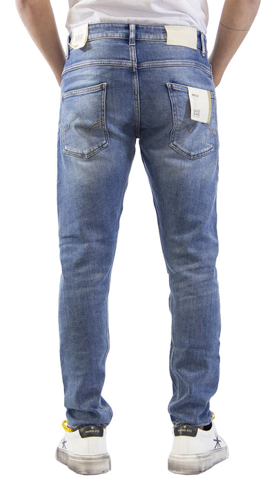 Jeans uomo Gaudì Jeans in denim indaco chiaro. 111GU26044_00 (6553187811463)