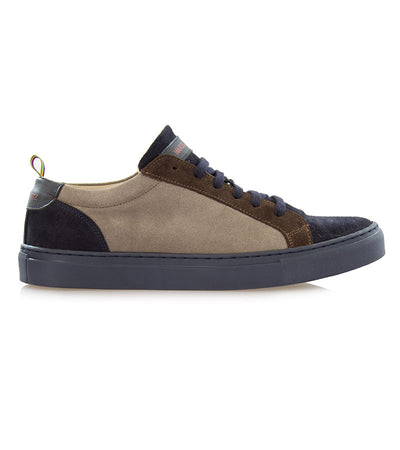 Sneakers uomo Manuel Ritz in camoscio bicolore blu e grigia. Art. 2732Q507 193884 - Luisa Trendy (5190225920135)