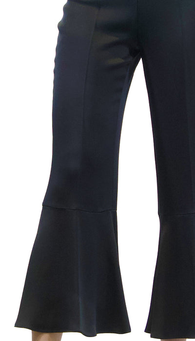 Twinset Milano Pantalone cropped in envers satin. TA824E (6566238224519)