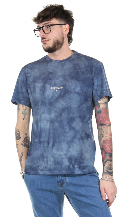 Manuel Ritz T-shirt in cotone effetto tie-dye.