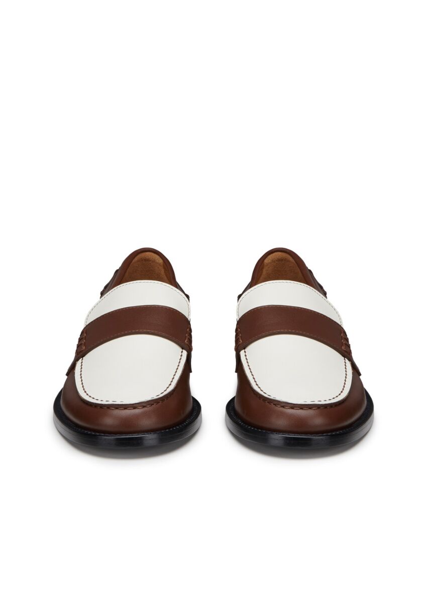Manuel Ritz Mocassino in pelle bicolor Scarpe Uomo - Boutique Luisa Trendy