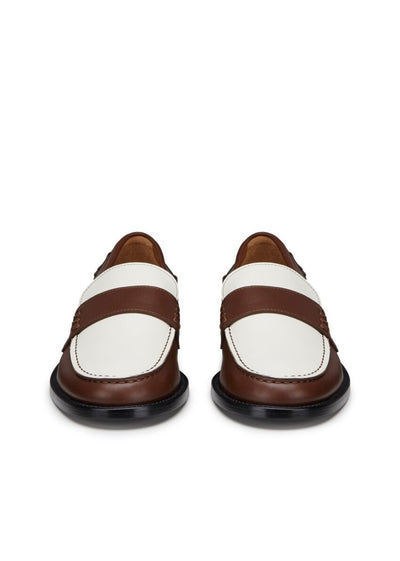 Manuel Ritz Mocassino in pelle bicolor Scarpe Uomo - Boutique Luisa Trendy