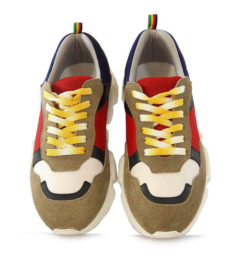 Manuel Ritz Scarpa uomo 41 modello balenciaga in camoscio multicolor beige Scarpe Uomo - Boutique Luisa Trendy