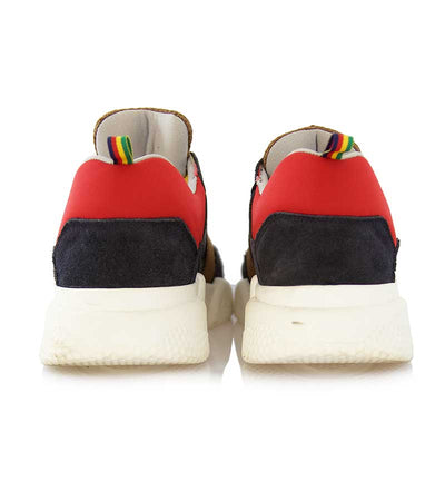 Manuel Ritz Scarpa uomo modello balenciaga in camoscio multicolor blu Scarpe Uomo - Boutique Luisa Trendy