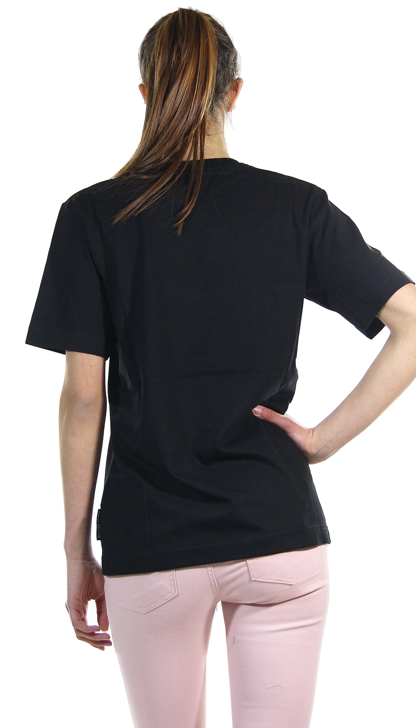 Silvian Heach T-shirt con applicazione al collo.