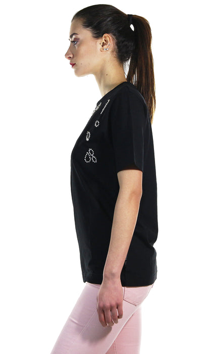 Silvian Heach T-shirt con applicazione al collo.