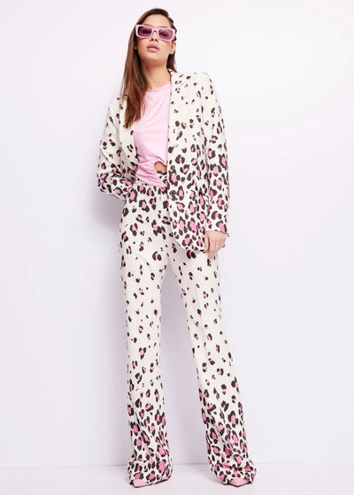 Denny Rose Blazer stampa animalier