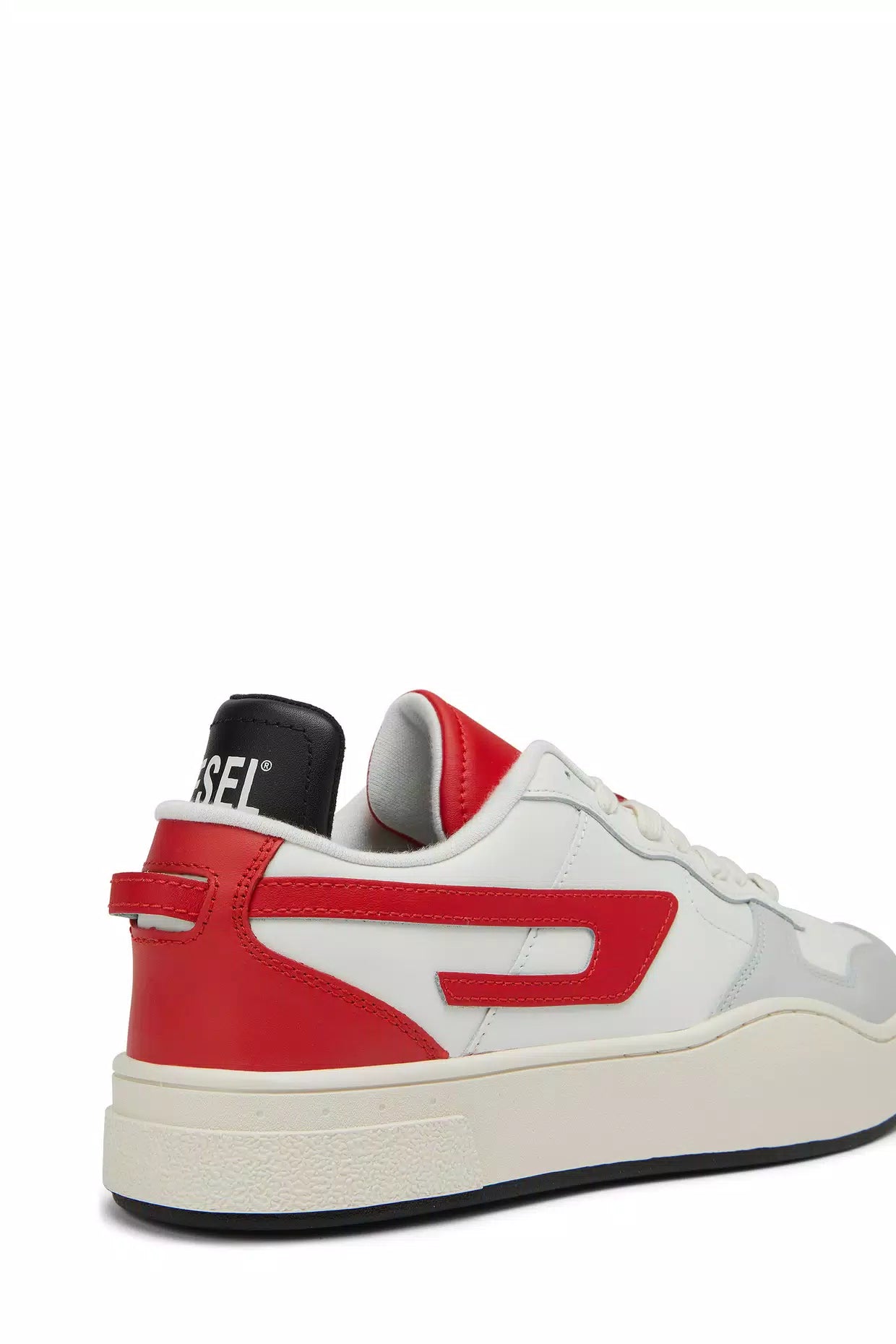 Diesel Sneaker basse in pelle con logo D. (6676029800583)